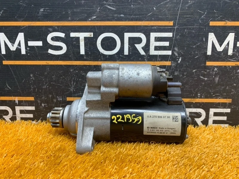 Стартер Mercedes-Benz B-Class 2013 A2709060700 W246 270.910