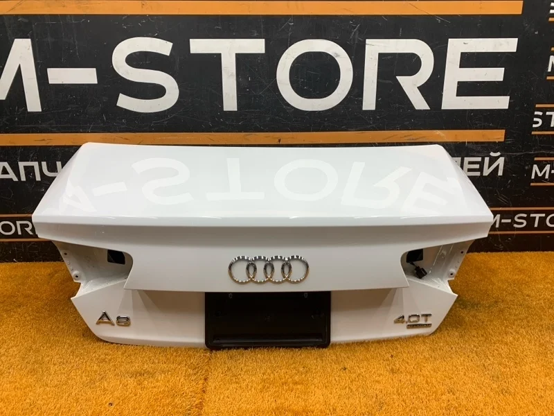 Крышка багажника Audi A8 2013 4H0827023B 4H/D4 CEUA