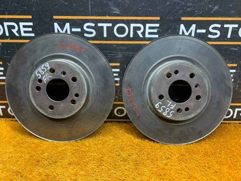 Диск тормозной Mercedes-Benz R-Class 2006 A1644210412 W251 272.967, передний