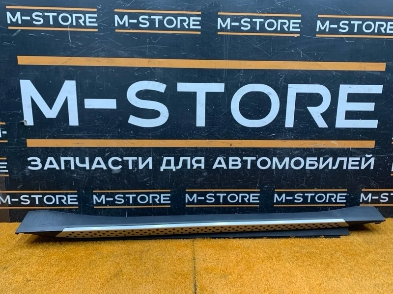 Накладка на порог Bmw X6 2011 51777184419 E71 N55B30A, левая