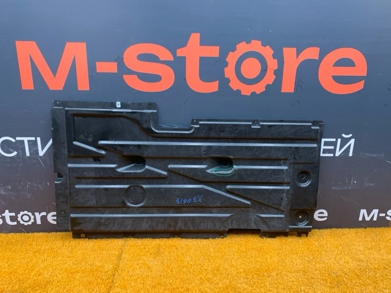 Защита днища кузова Bmw X3 2012 51757213671 F25 N47D20C, левая