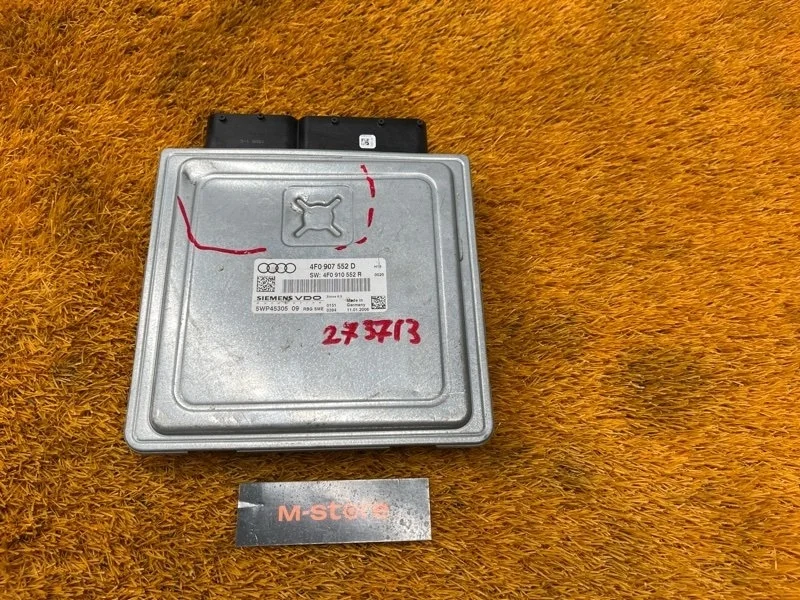 Блок управления двс Audi A6 2006 4F0907552D C6/4F BDW