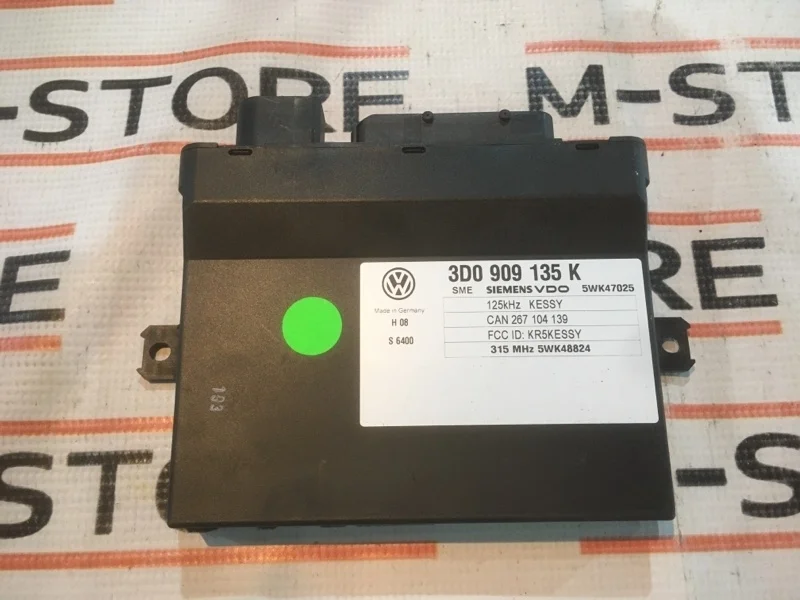 Блок управления центральным замком Volkswagen Touareg 2003 3D0909135K 7L AZZ