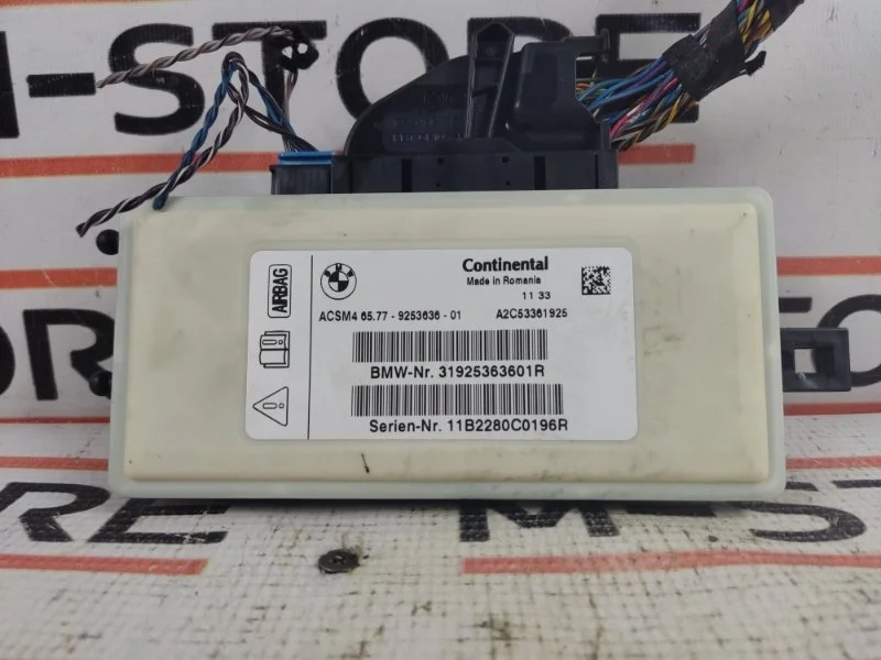 Блок управления Airbag Bmw 5-Series 2011 65779253636 F10 N20B20B