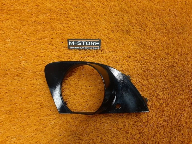 Оправа туманки Bmw 7-Series 2005 51117142180 E65 N62B40A, передняя правая