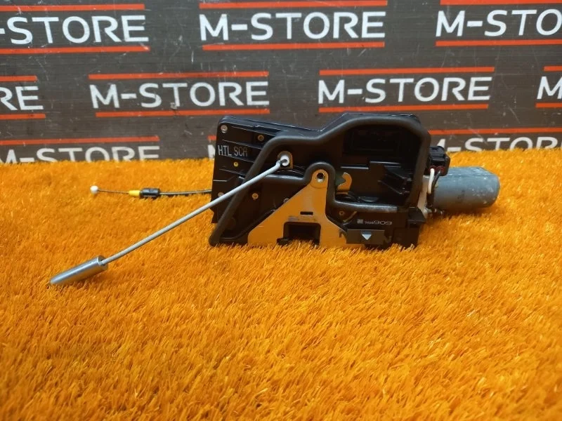 Замок двери Bmw 7-Series 2003 51227169239 E65 N62B44A, задний левый