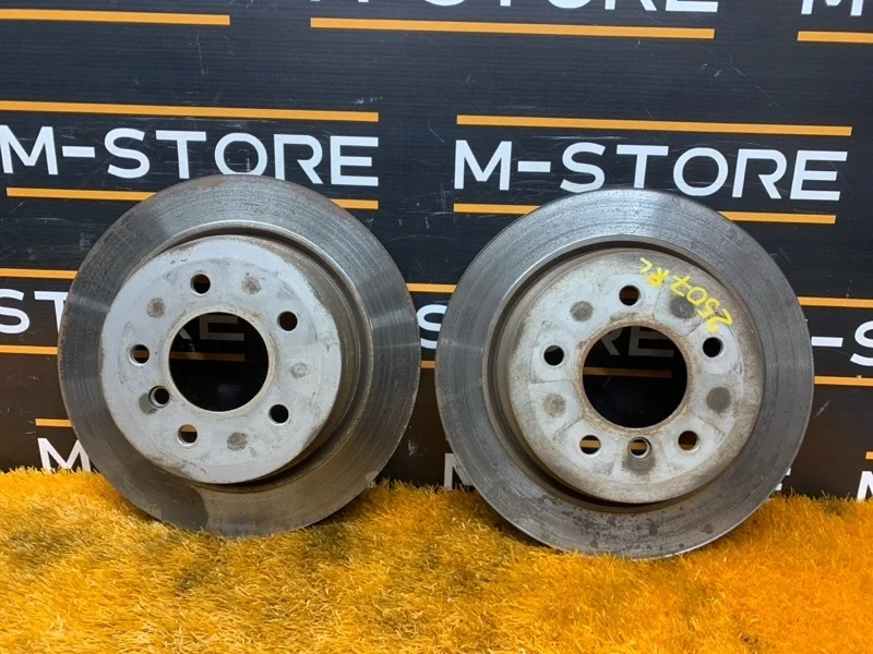 Диск тормозной Bmw 3-Series 2007 6764653 E91 N46B20B, задний