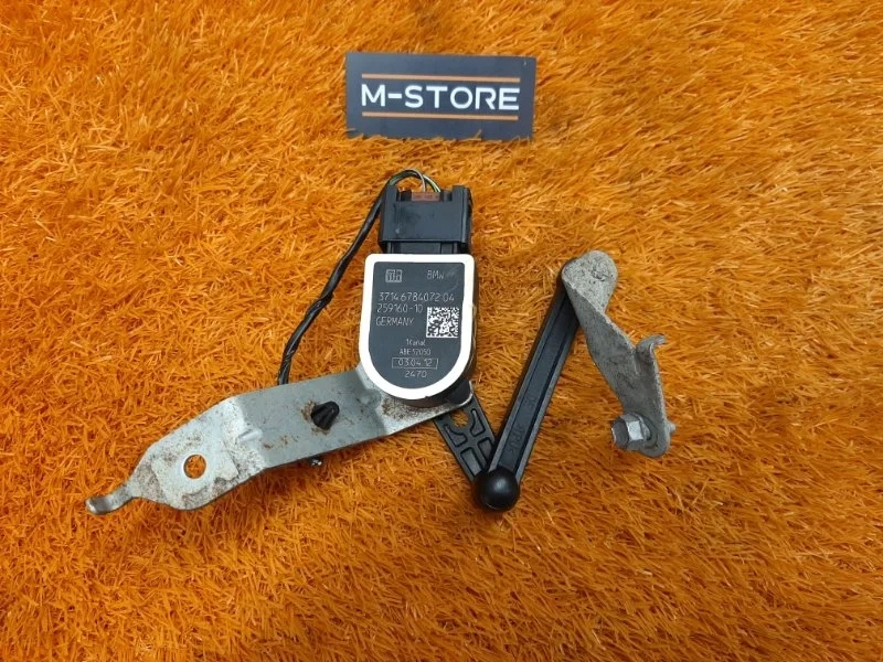 Датчик высоты дорожного просвета Bmw 3-Series 2012 37146784072 F30 N20B20B, задний левый