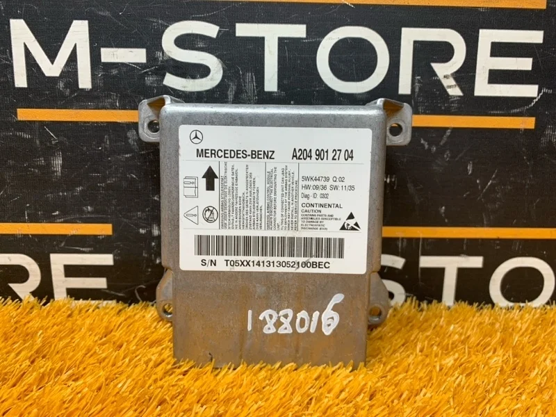 Блок управления Airbag Mercedes-Benz C-Class 2012 A2049012704 W204 271.820