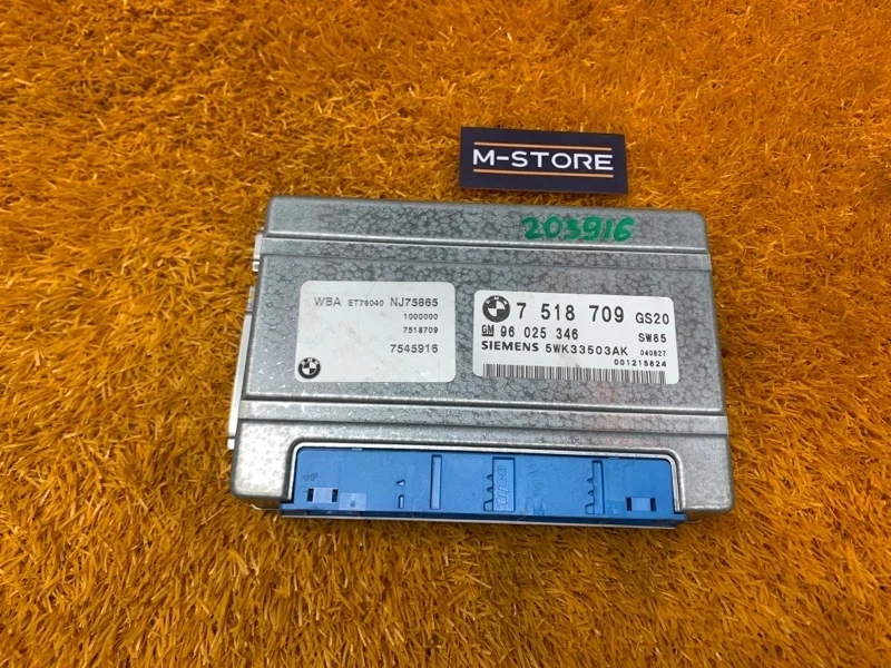 Блок управления АКПП Bmw 3-Series 2004 24607518709 E46 N46B20A