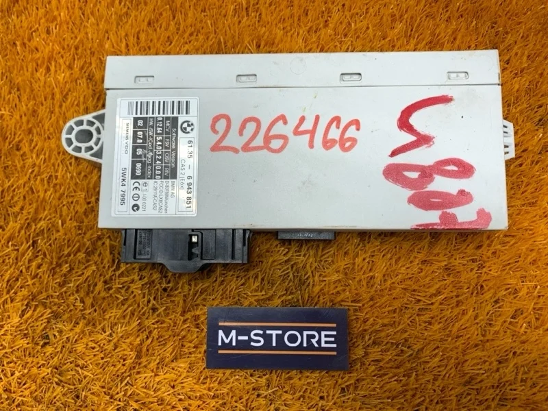 Блок управления CAS Bmw 6-Series 2003 61356943851 E63 N62B44A