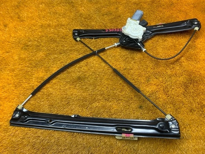 Стеклоподъемник Bmw X5 2014 51337286483 F15 N55B30A, передний левый
