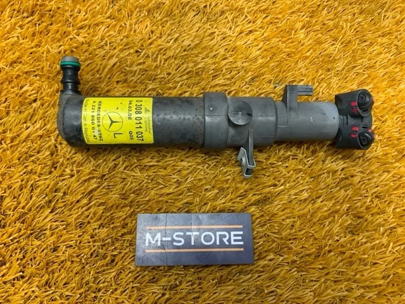 Форсунка омывателя фары Mercedes-Benz S-Class 2008 A2218600147 W221 273.961, левая