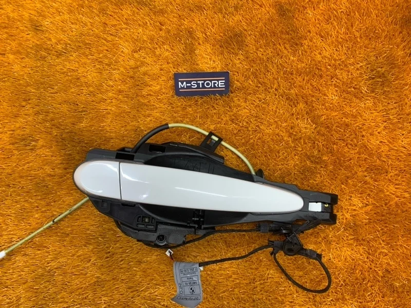 Ручка двери внешняя Bmw X3 2012 51217207562 F25 N47D20C, задняя правая