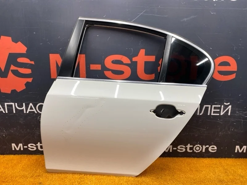 Дверь Bmw 5-Series 2007 41009631831 E60 N52B25A, задняя левая