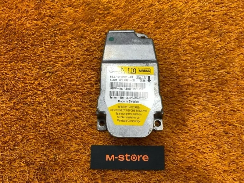 Блок управления Airbag Bmw 5-Series 2006 65779118931 E60 N52B30A