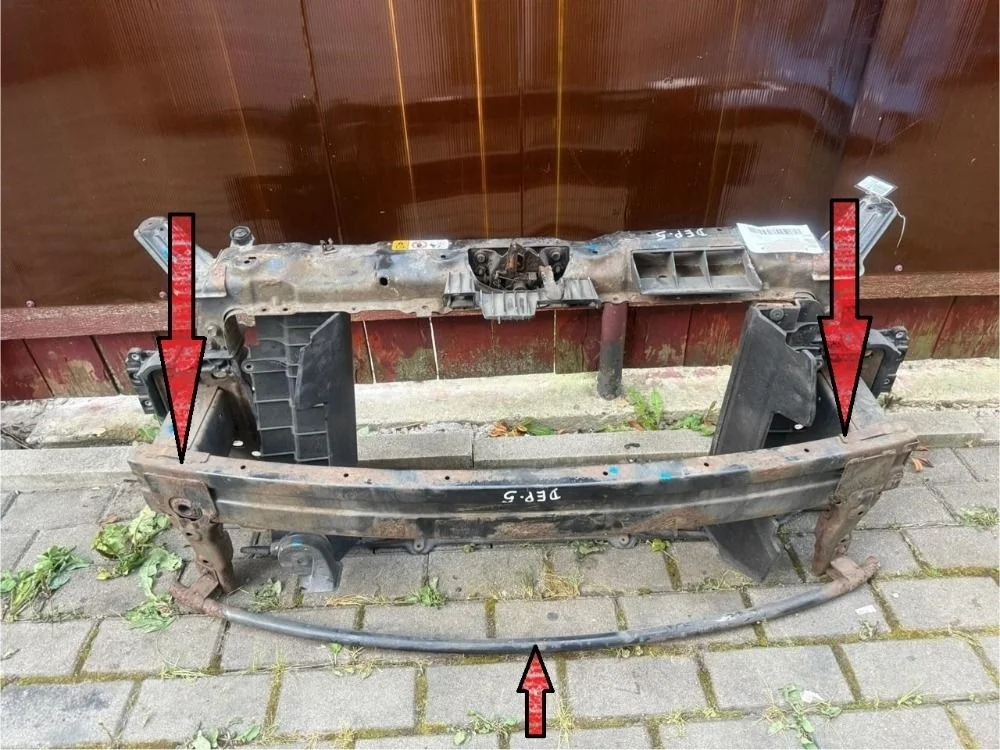 Усилитель бампера Kia Ceed JD (2012—2015)