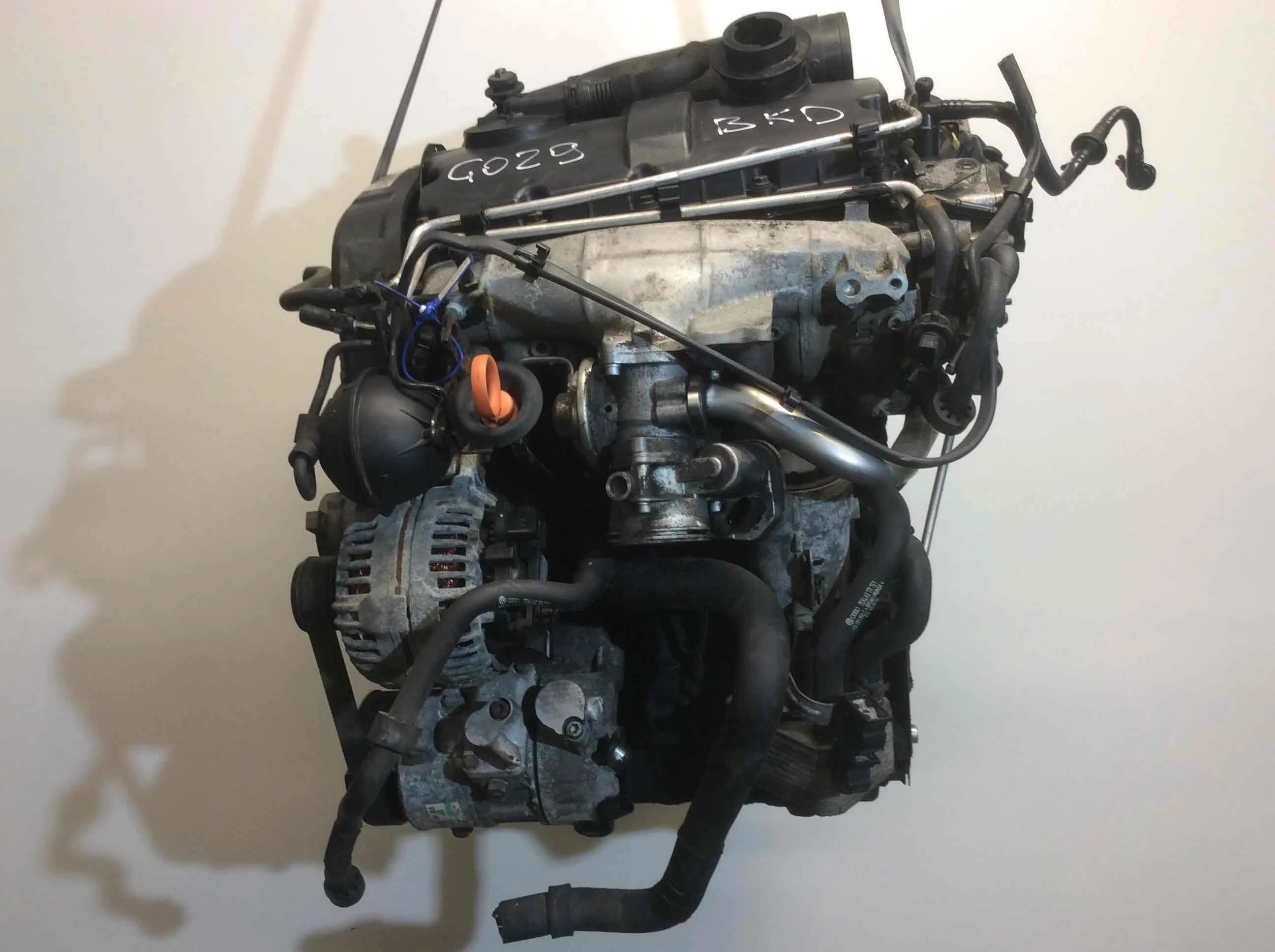 Блок цилиндров Audi A3 8P (2003-2005) дизель 2.0 TDI Механика Х/б