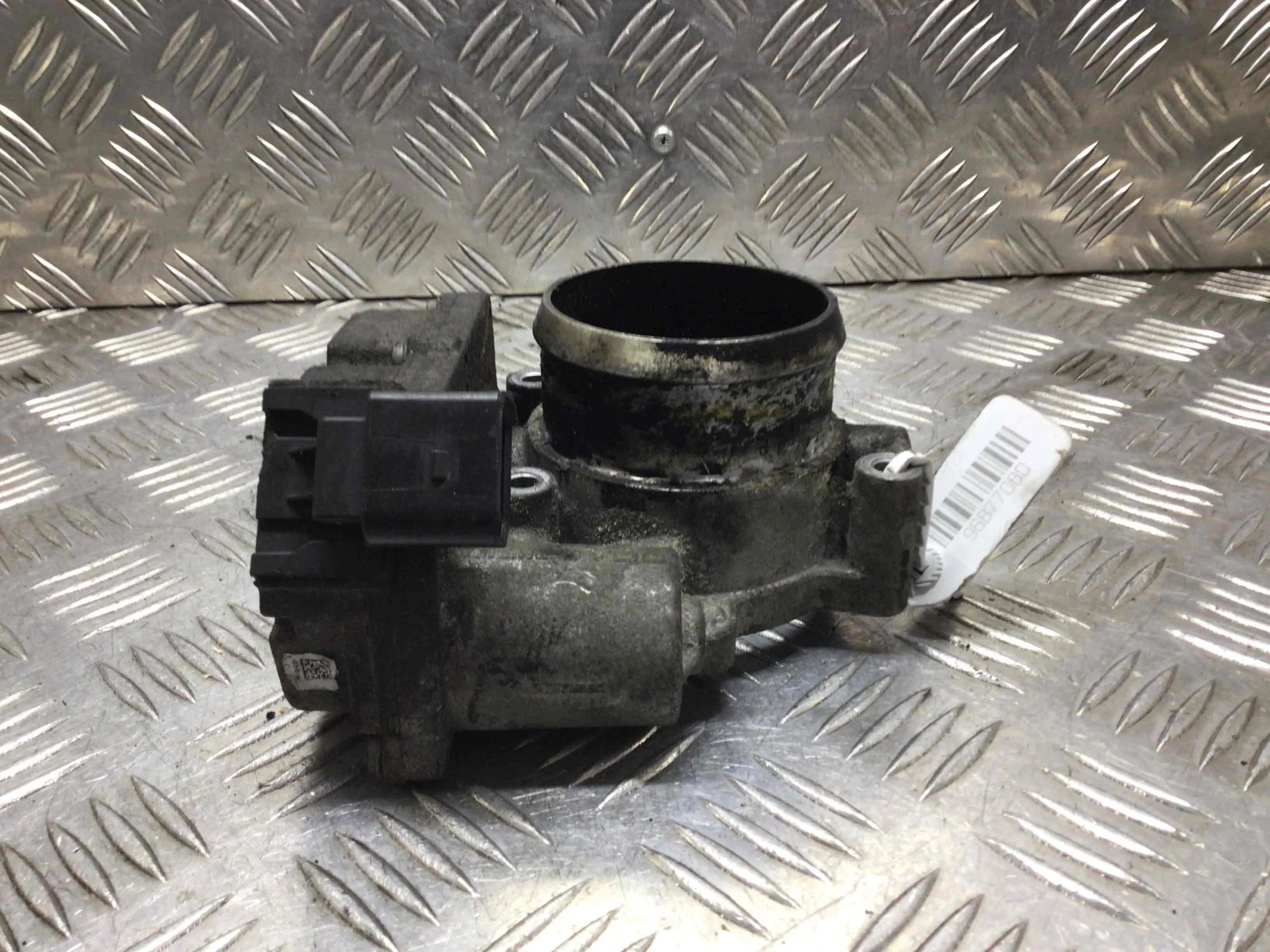 Заслонка дроссельная Hyundai Santa Fe 1 поколение [рестайлинг] (2004-2012) дизель 2.2 CRDi Автомат Внедорожник