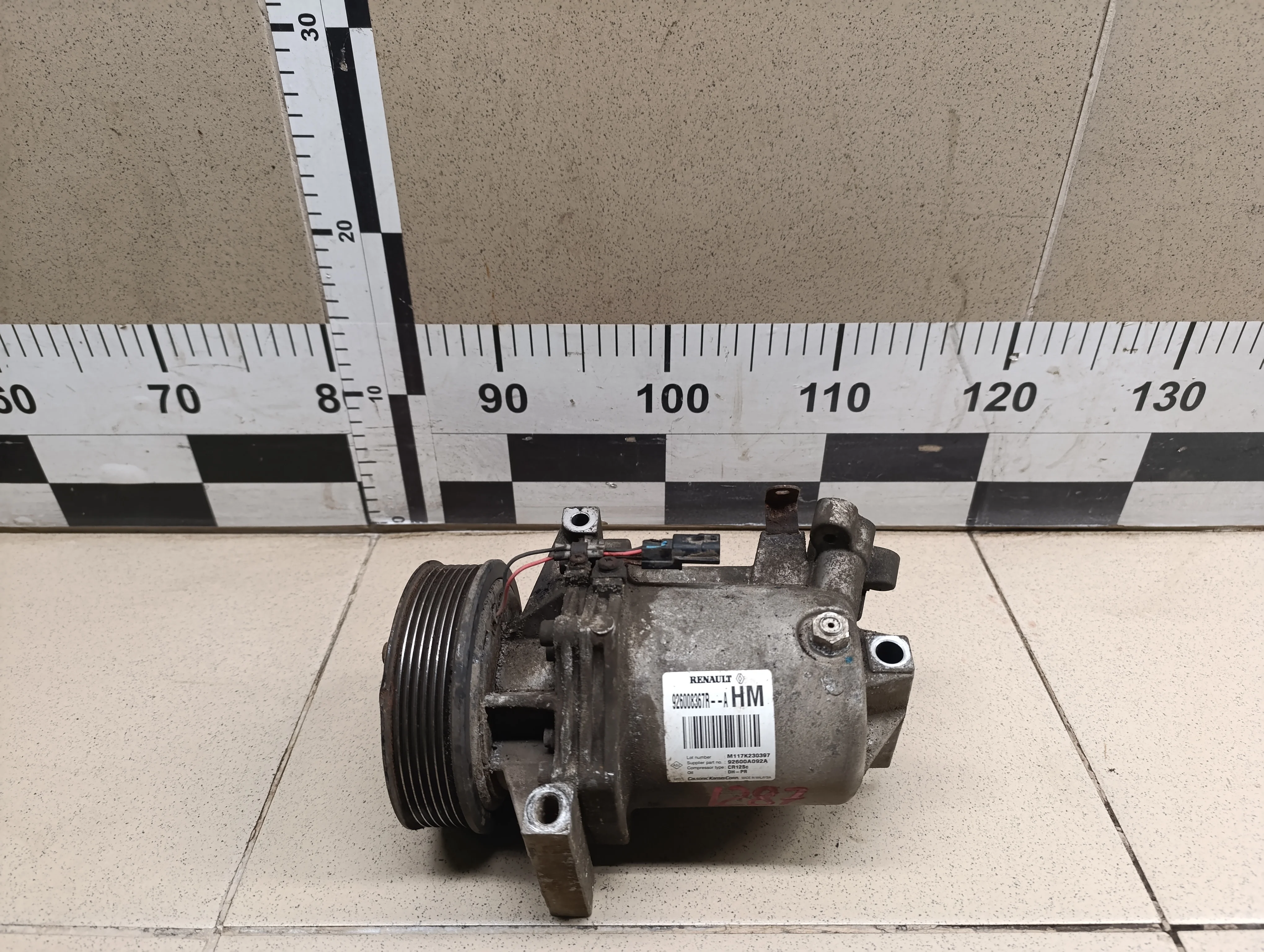 Компрессор системы кондиционирования Duster 2012>