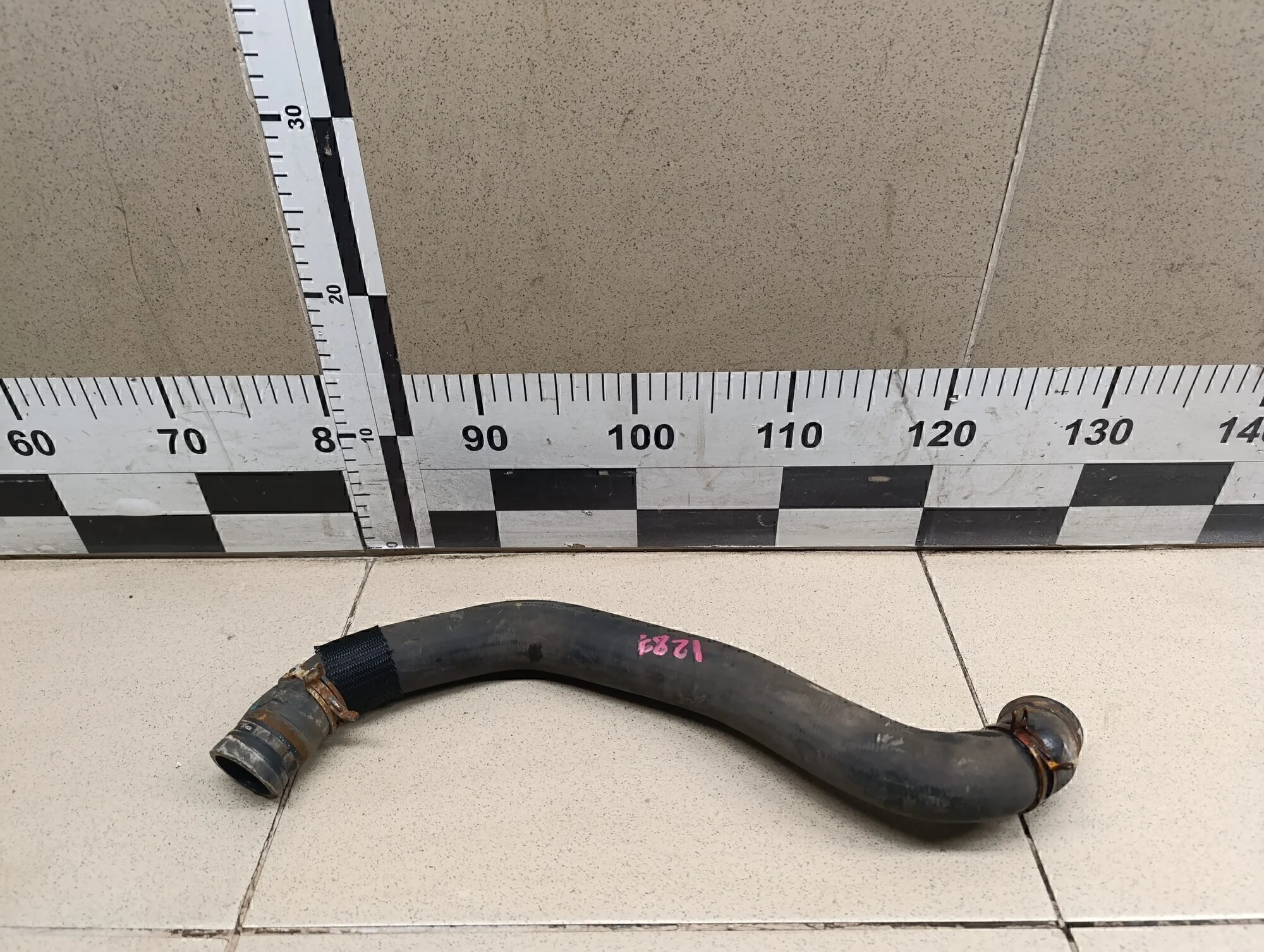 Патрубок радиатора Duster 2012>