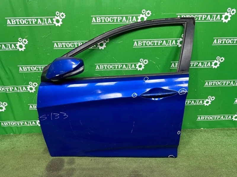 Дверь Hyundai Solaris 2011-2016 760034L000, передняя левая