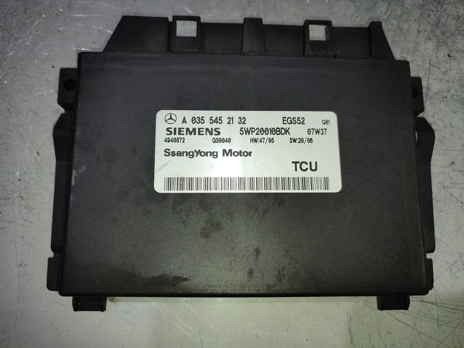 Блок управления акпп SsangYong Rexton 2009 Y250