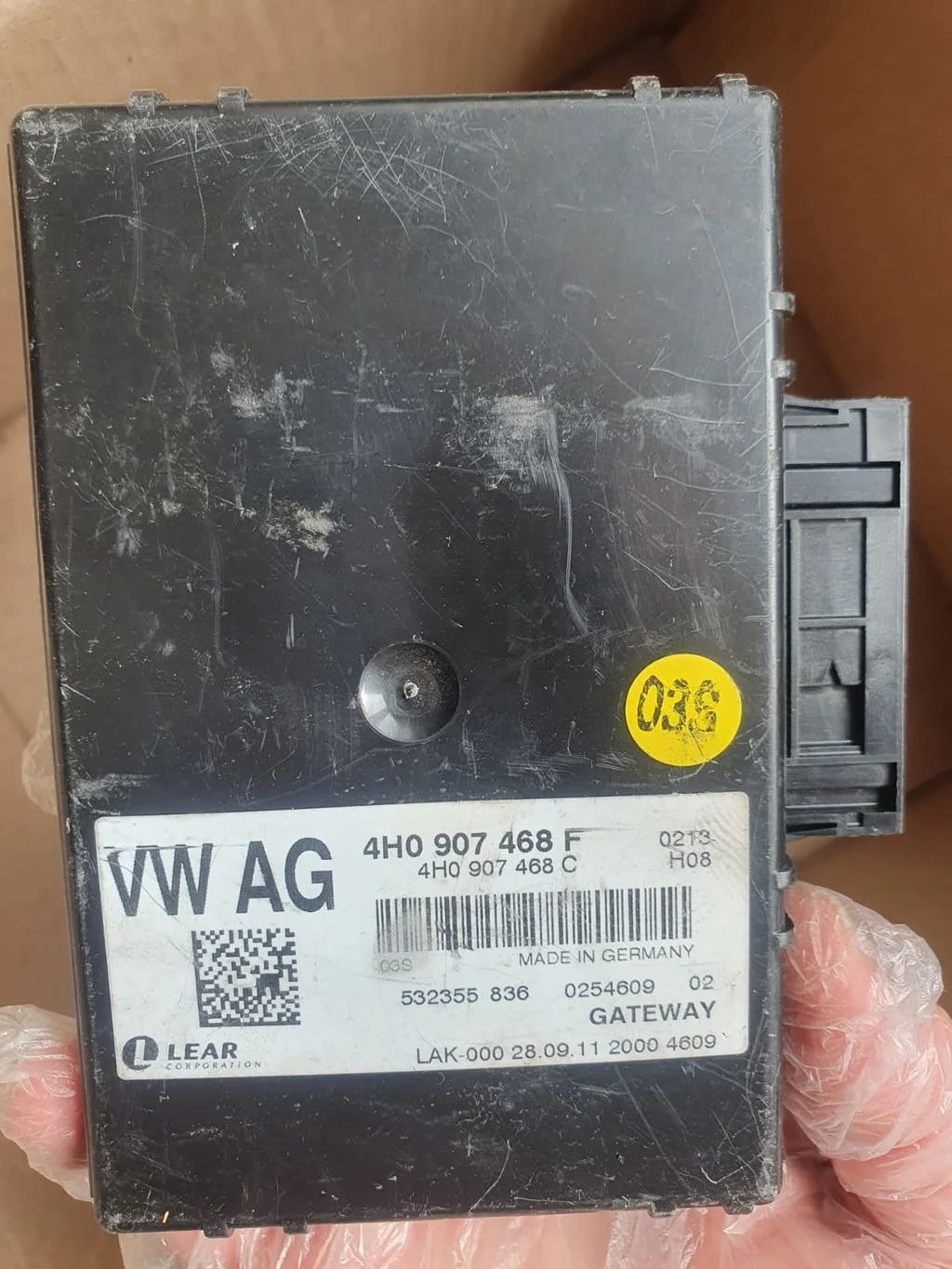 Блок интерфейс шин данных Audi A8 D4 (2010—2014) CGWA 3.0