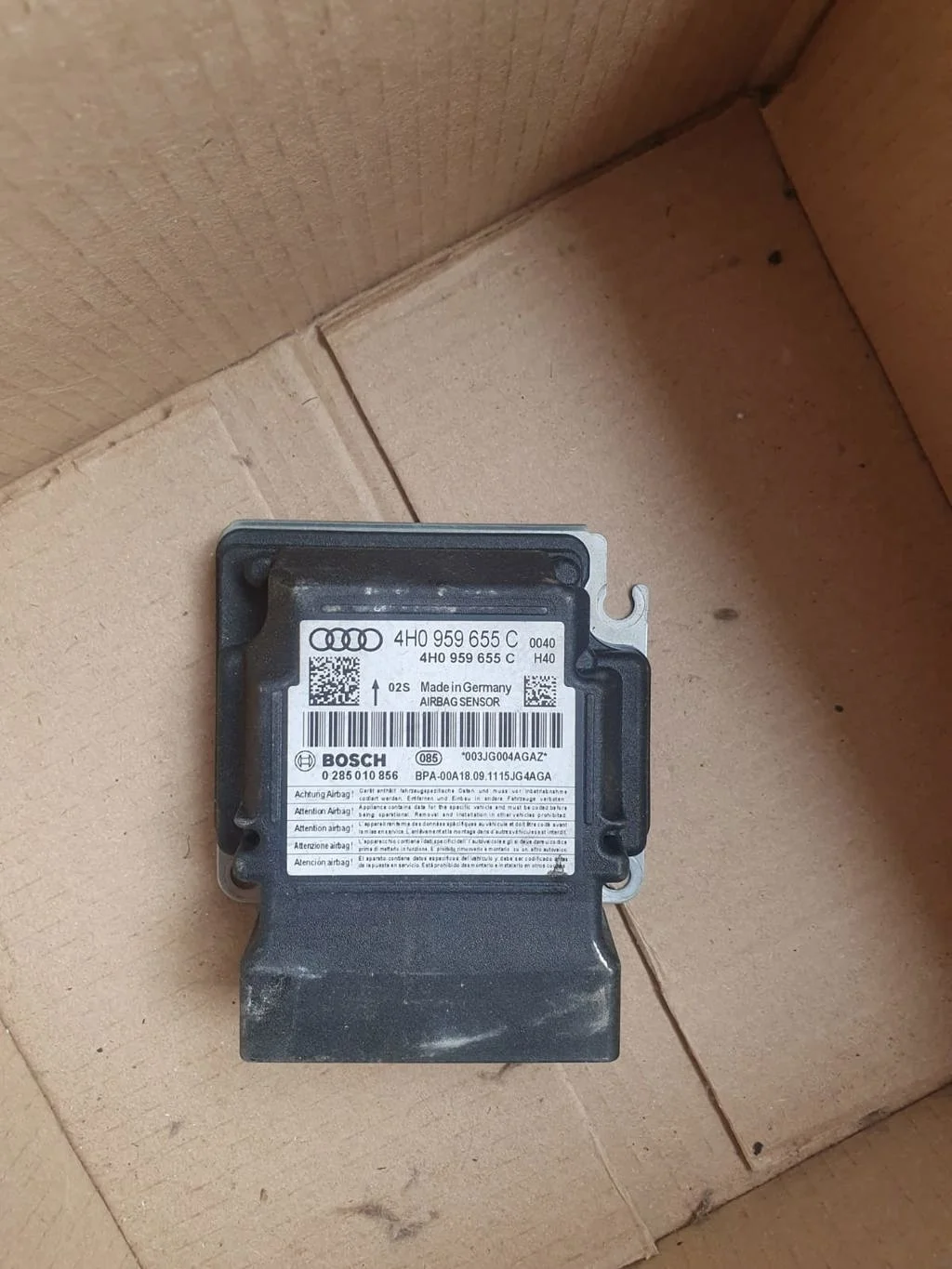 Блок управления AIR BAG Audi A8 D4 (2010—2014) CGWA 3.0