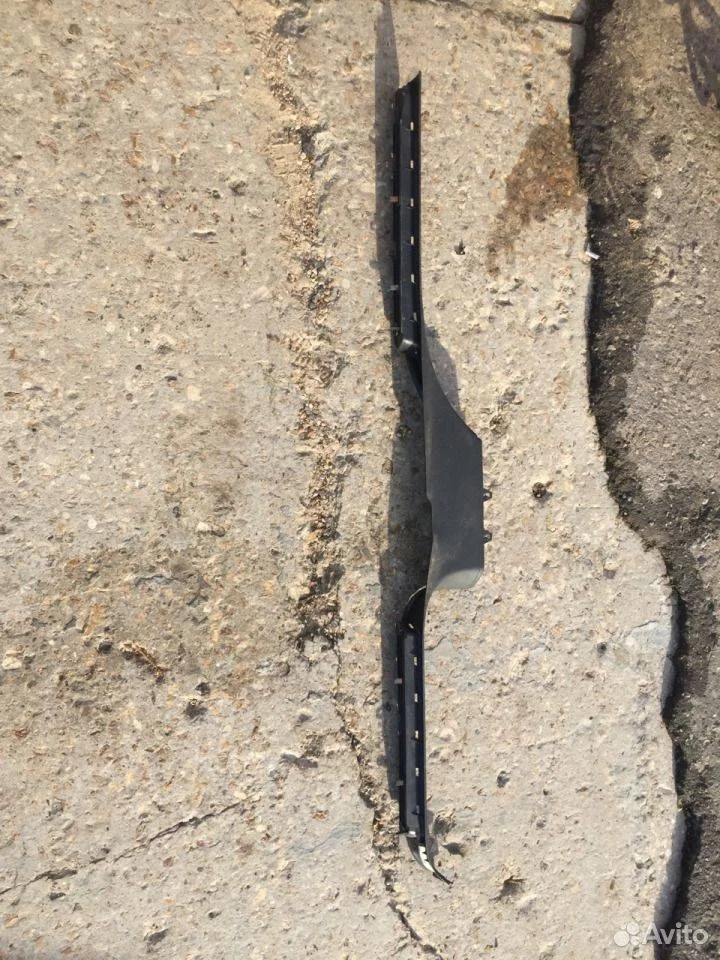 Накладка на порог (наружная) Audi Q7 4L рестайлинг (2009—2015)