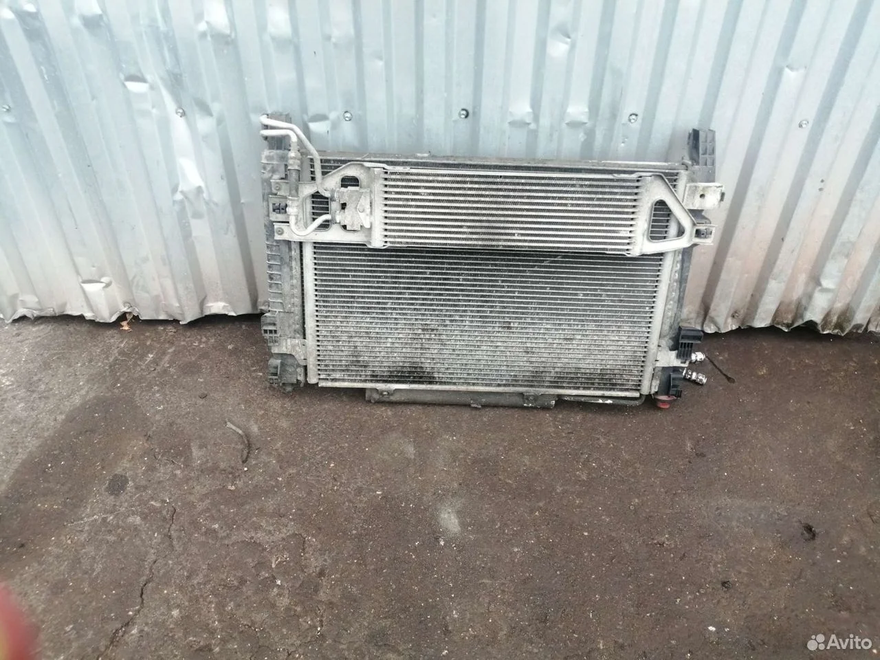 Кассета радиаторов mercedes w245