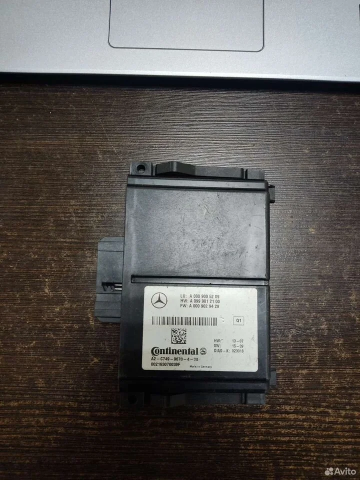 Блок видео и радарных датчиков mercedes w166