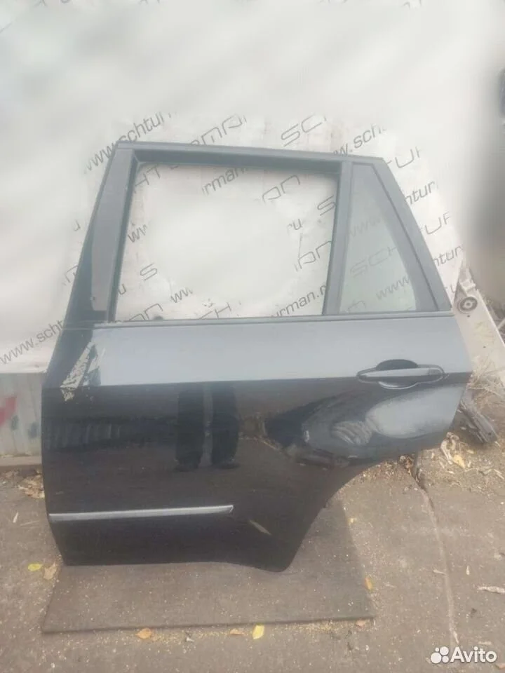 Дверь задняя левая bmw e70 x5 черная