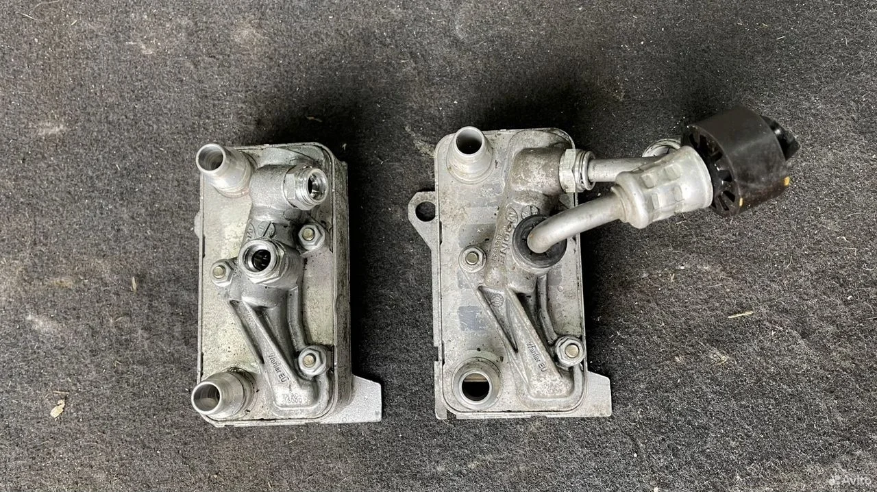 Масляный радиатор на mercedes w205 x253 c253