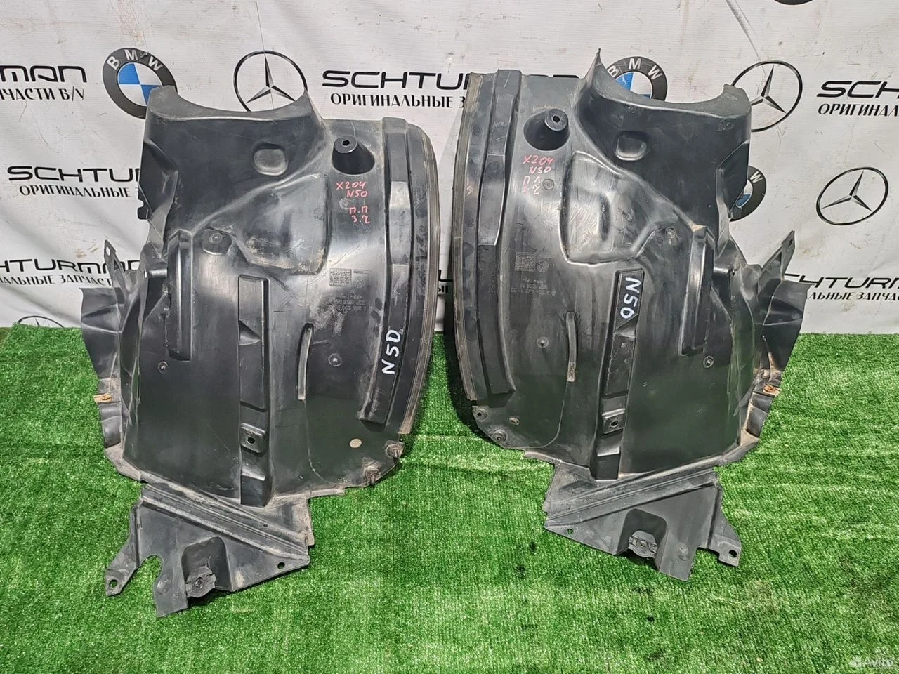 Подкрылок передний задняя часть mercedes glk x204
