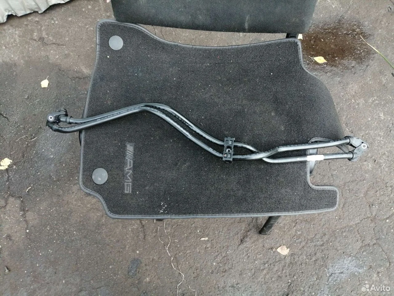 Трубопровод радиатора акпп bmw 17228509993