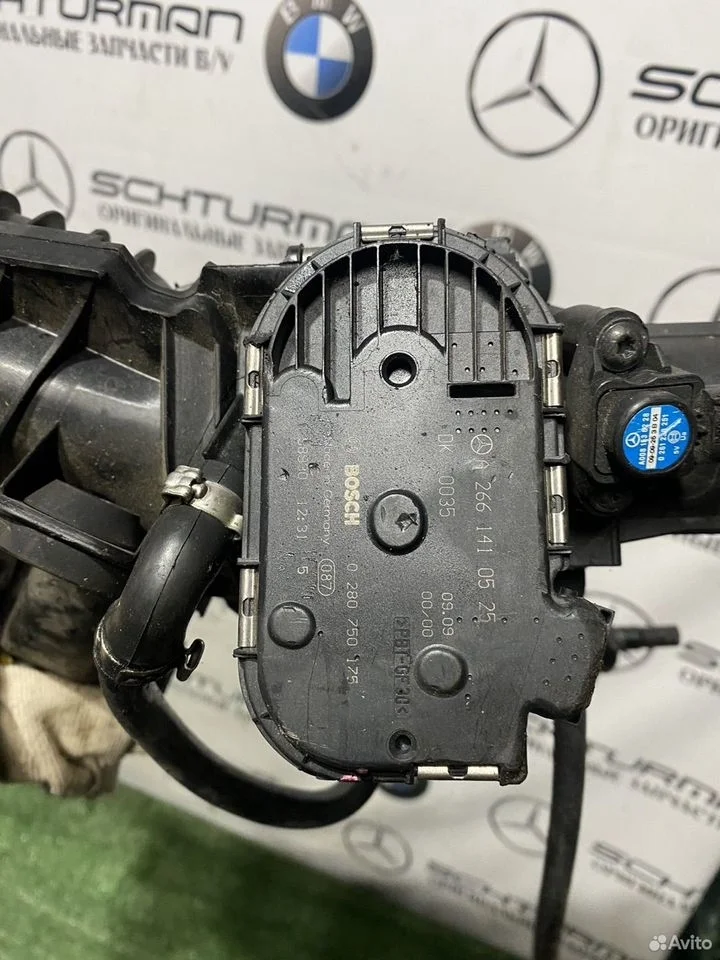 Дроссельная заслонка mercedes м271 а2661410525