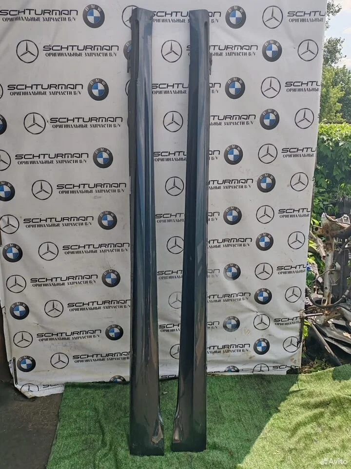 Накладка порога порог bmw g12 m пакет