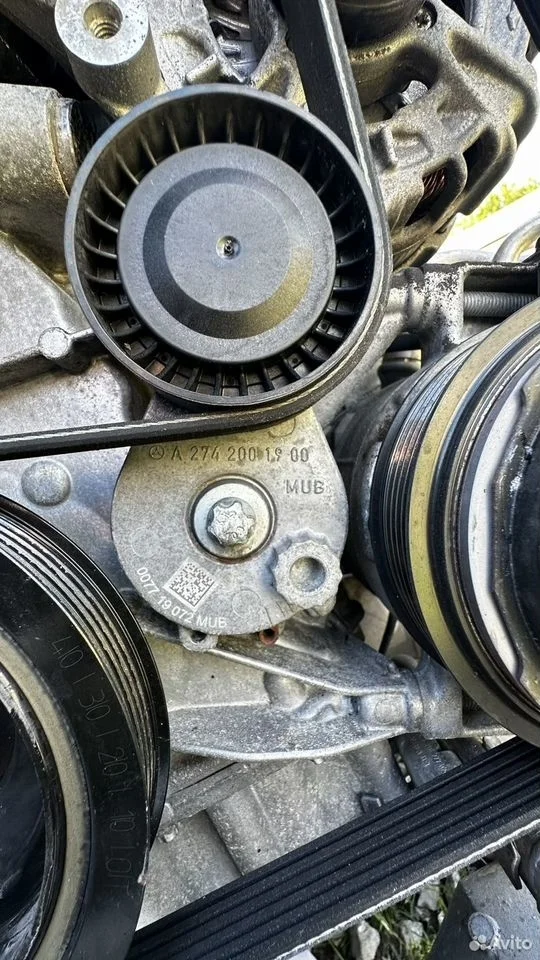 Ролик натяжителя mercedes glc c253 m274 a274200190
