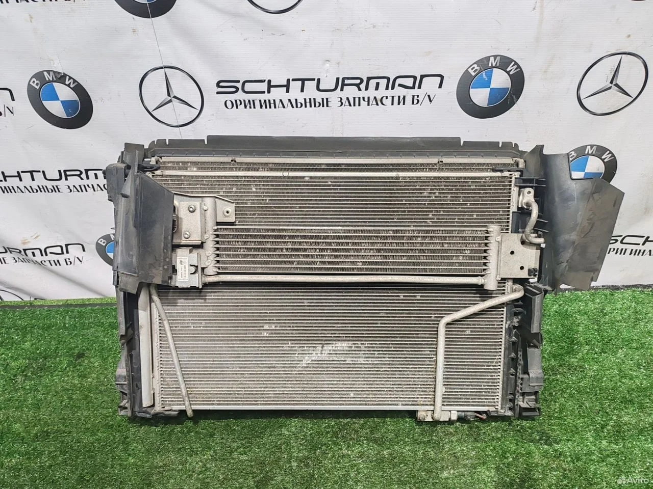 Кассета радиаторов mercedes glk x204 om651