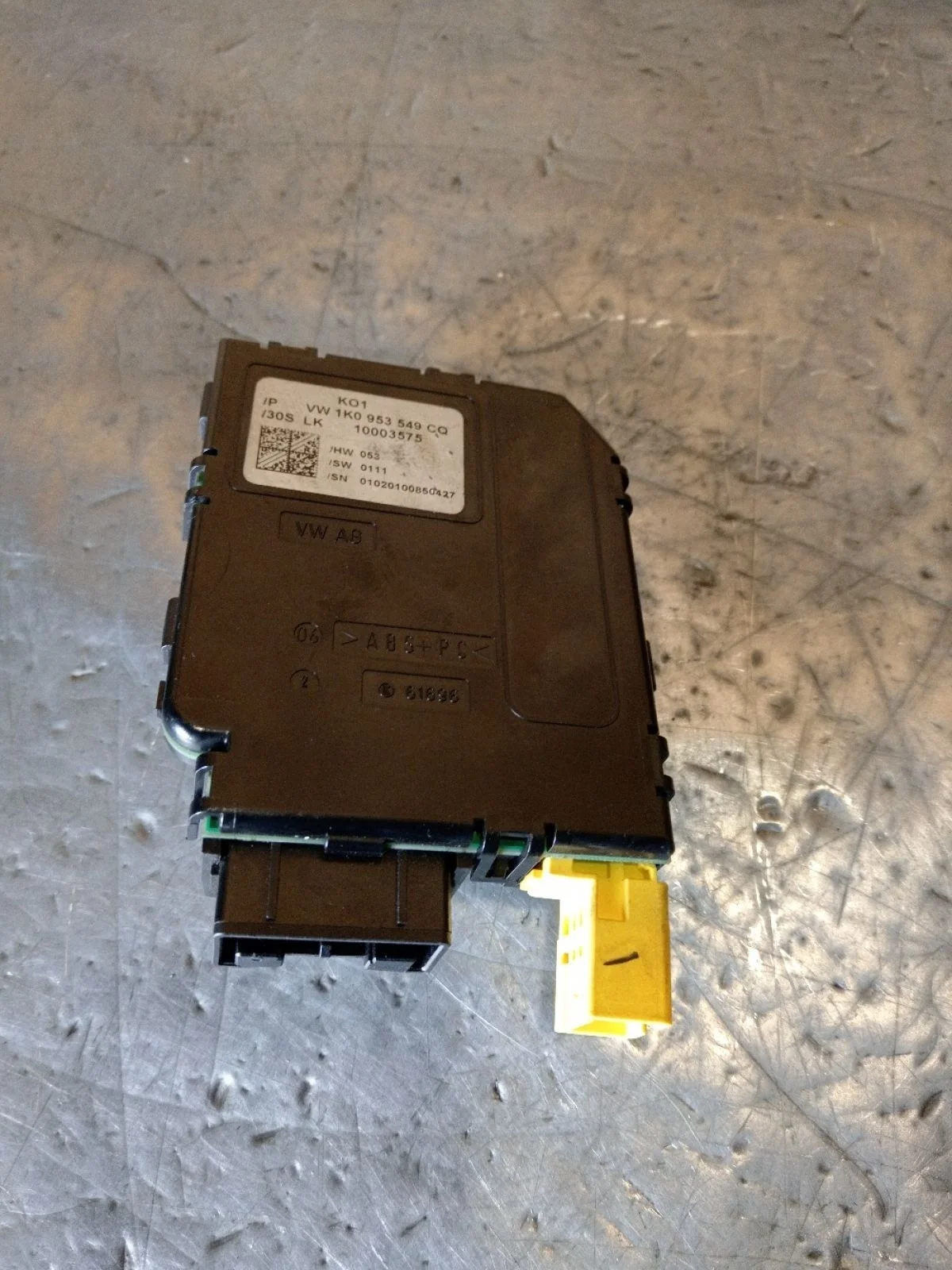 Блок электронный Skoda Octavia II рестайлинг (2008—2013) 2010 1Z/F9R