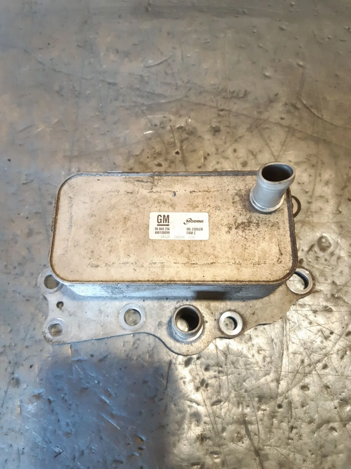 Теплообменник Opel Antara I рестайлинг (2010—2017) 2012 черный