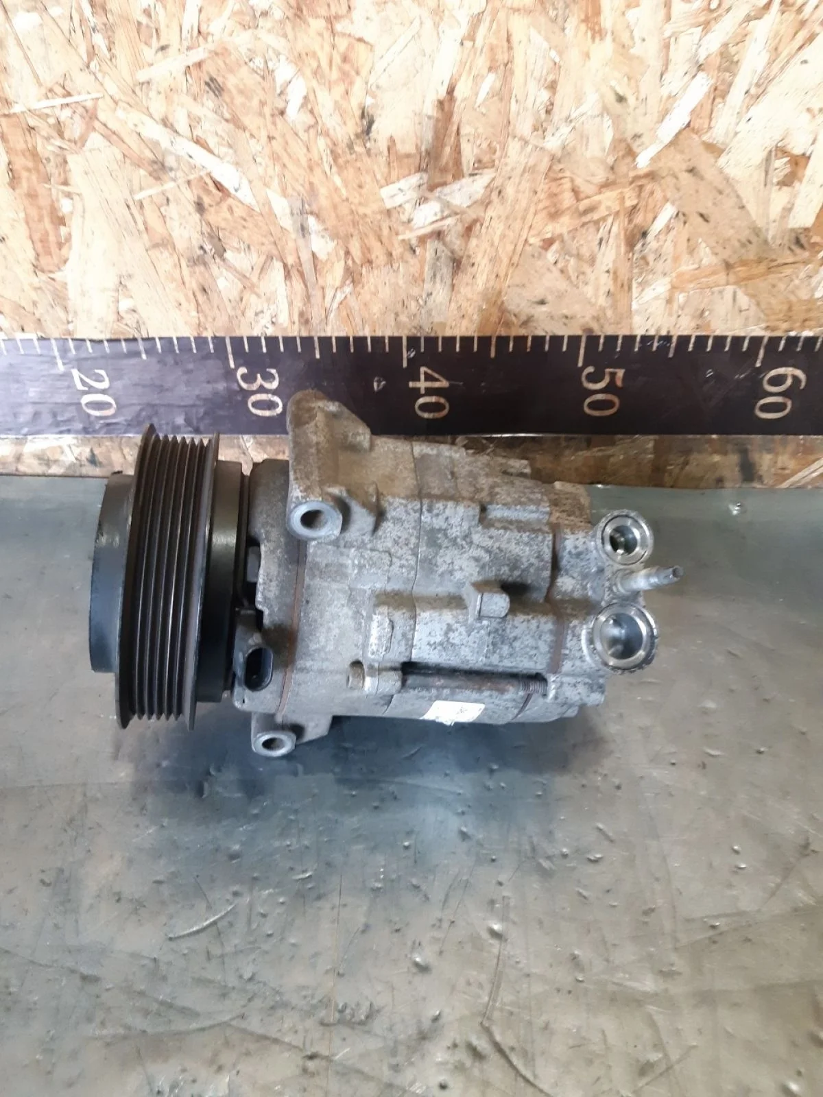 Компрессор кондиционера Opel Antara I рестайлинг (2010—2017) 2012 черный