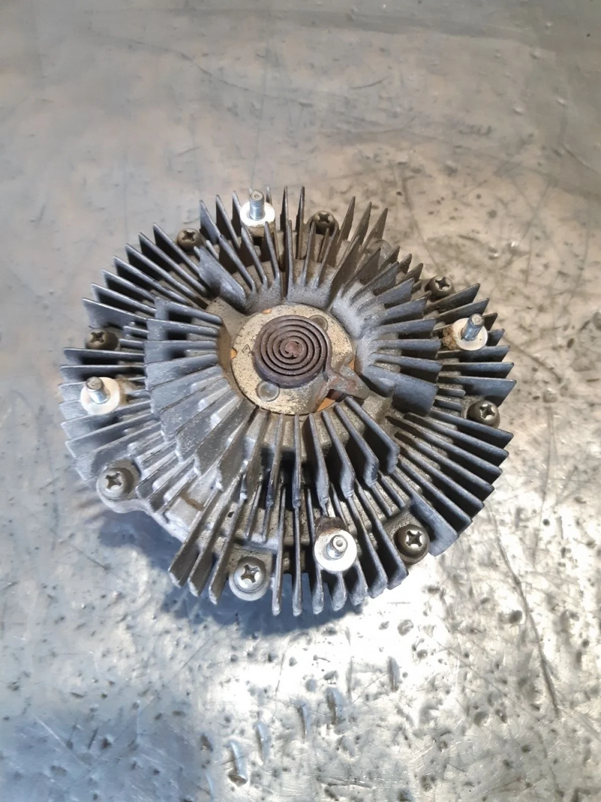 Термомуфта Nissan Navara D40 (2004—2010) 2008 серебристый