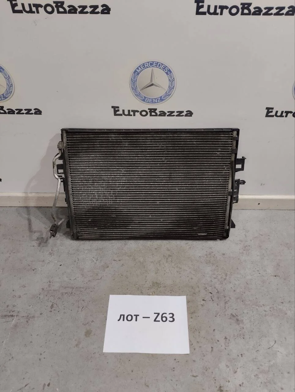 Радиатор кондиционера Mercedes W221