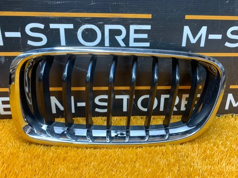 Решетка радиатора Bmw 3-Series 2012 51137255411 F30 N47D20C, левая