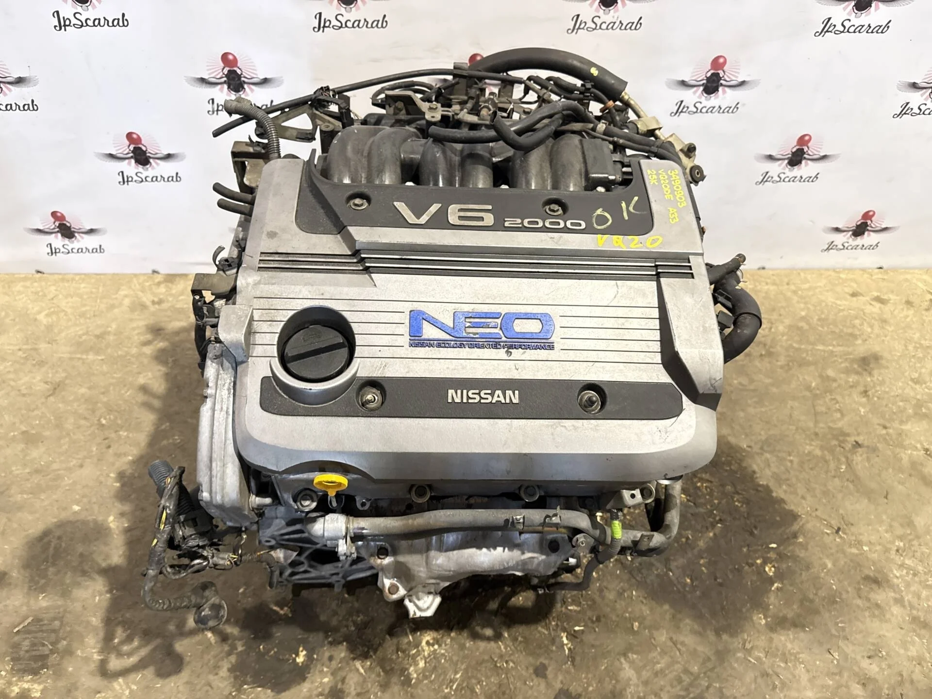 Двигатель Nissan Maxima A33 VQ20DE