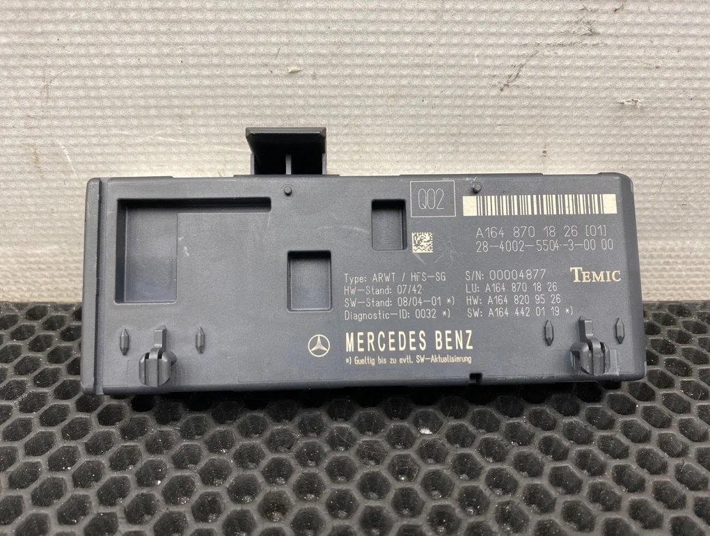 Блок электронный Mercedes-Benz Gl-Class 2008 A1648701826 X164 273.963 5.5, задний