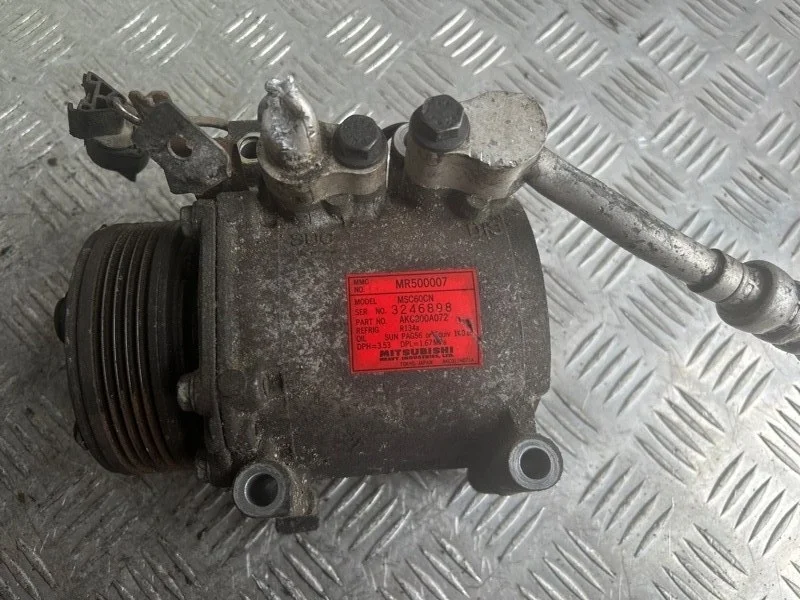 Компрессор кондиционера Mitsubishi Carisma 1995-2005 MR500007 DA1A 4G92