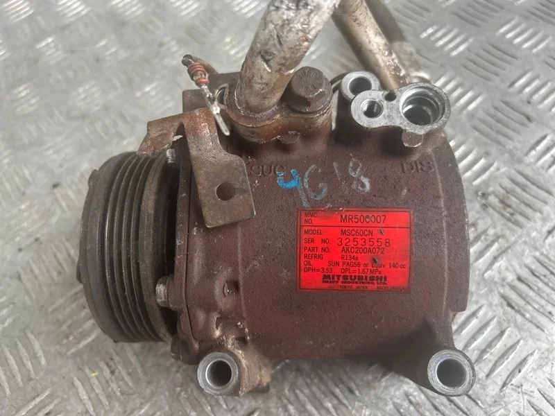 Компрессор кондиционера Mitsubishi Lancer 2000-2010 MR500007 CS 4G13